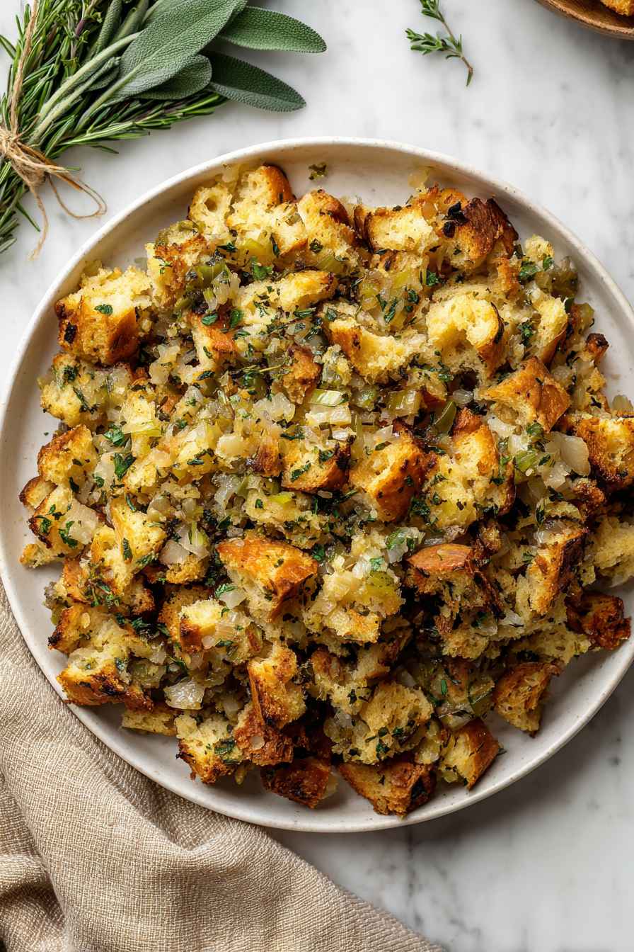 Classic Homemade Herb Stuffing: A Must-Make Thanksgiving Side Dish